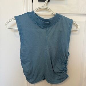 Out From Under for Urban Outfitters blue cropped tank size XS NWT
